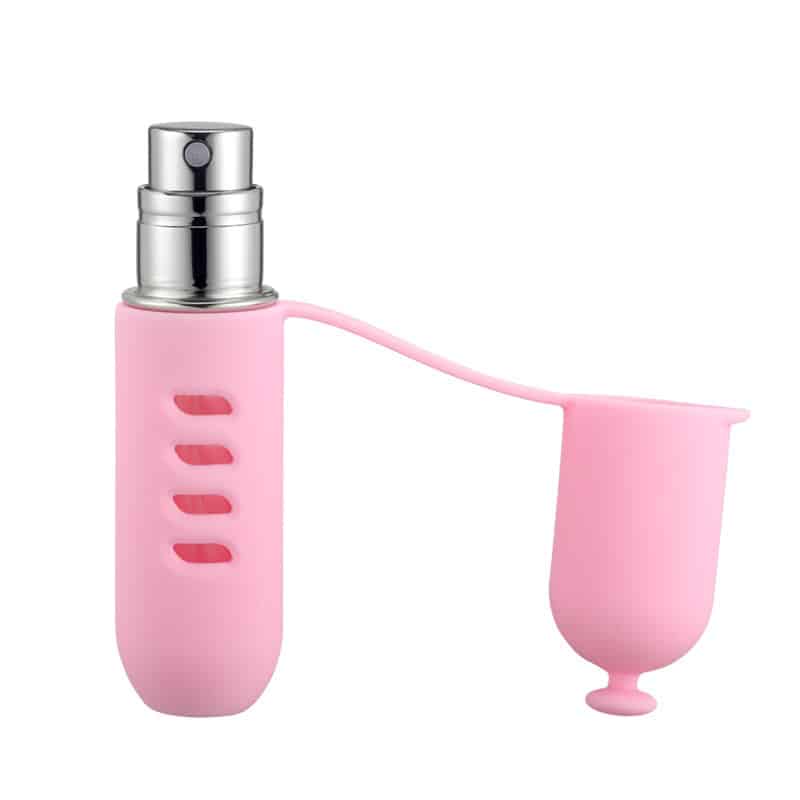 Bouteilles de parfum portables en silicone à remplissage par le bas – Image 2