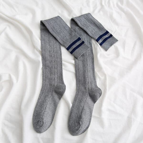 Chaussettes à hauteur des cuisses pour femmes