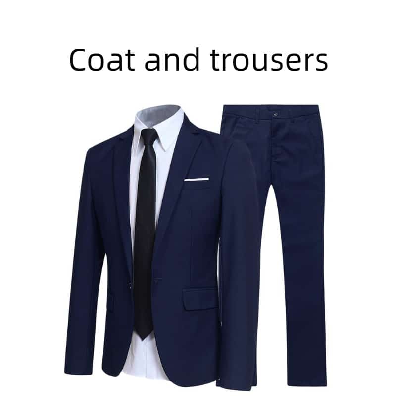 3 pièces. Ensemble de costumes élégants décontractés pour hommes – Image 7