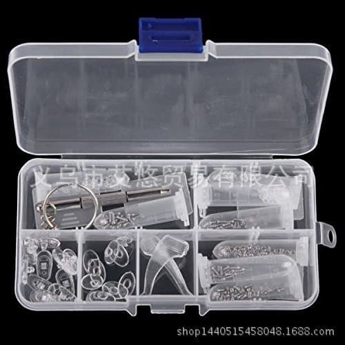 Vis écrous pour montres et lunettes de soleil sans monture. Boîte à vis écrous – Image 2