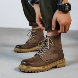 Bottines hautes à la mode pour hommes