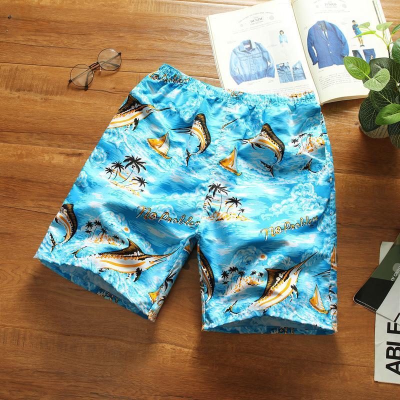 Short à cinq points coloré tendance pour hommes – Image 4