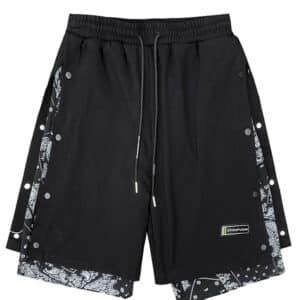 Short Hip Hop de cajou de fleur à la mode pour hommes