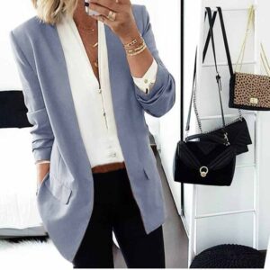 Blazer mince et tendance pour femmes