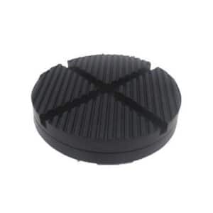 Bloc de support pour crics de châssis des voitures. Coussin en caoutchouc