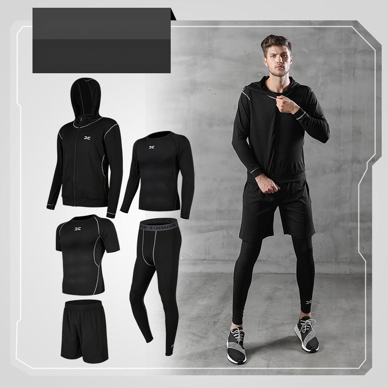 Coùbinaison de course à séchage rapide. Combinason de sport de basket-ball. Costume de sport pour hommes – Image 3