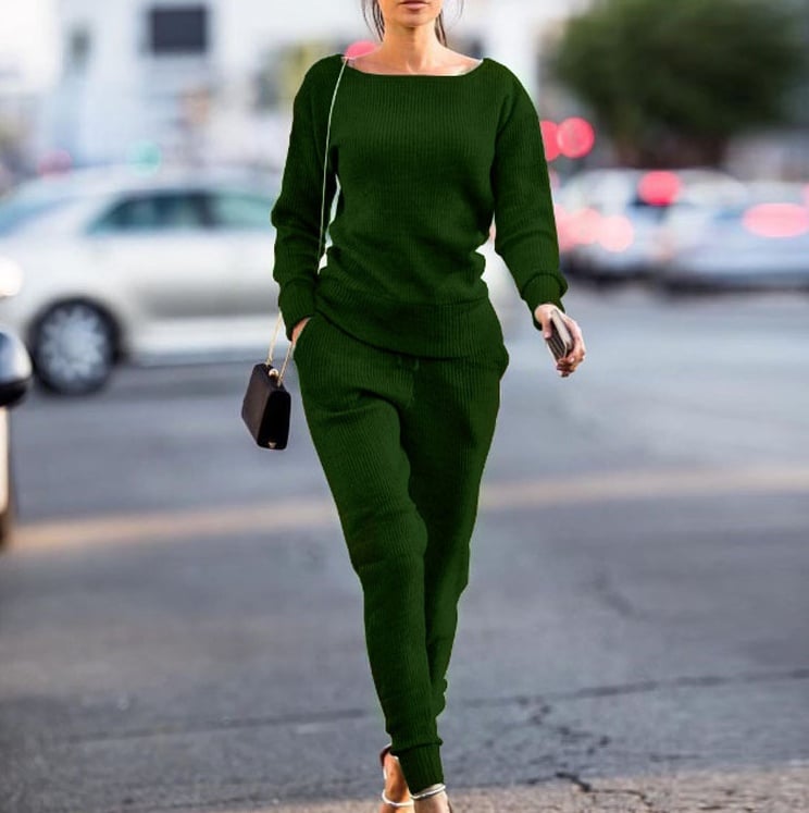 Tenue de sport décontractée à col rond pour femmes – Image 7