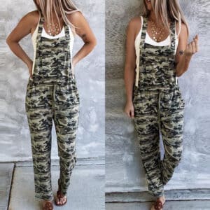 Salopette camouflage pour femmes