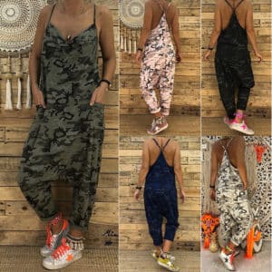 Salopette avec bretelles tendance pour femmes