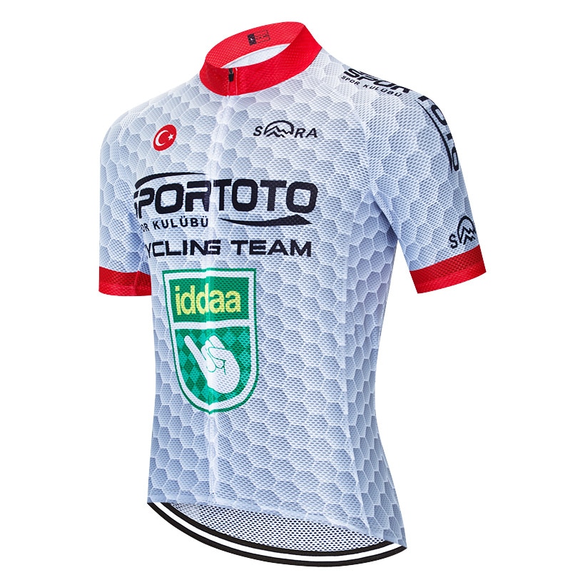 Combinaison cycliste à bretelles à manches courtes pour hommes – Image 3