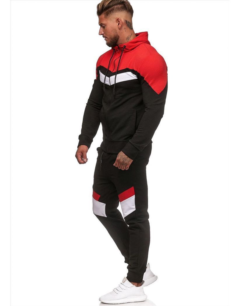 Costume de sport à capuche à la mode pour hommes – Image 6