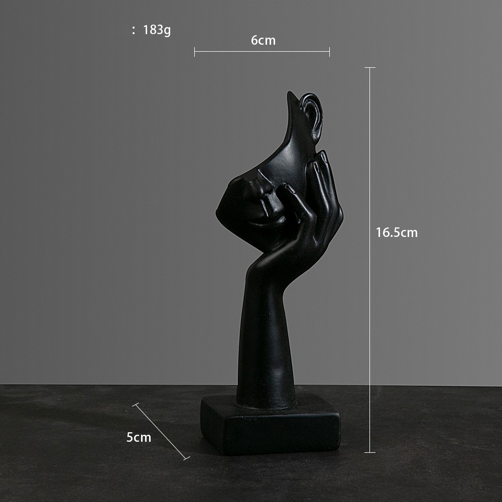 Sculpture abstraite simple de style moderne. Ornements artisanaux – Image 9
