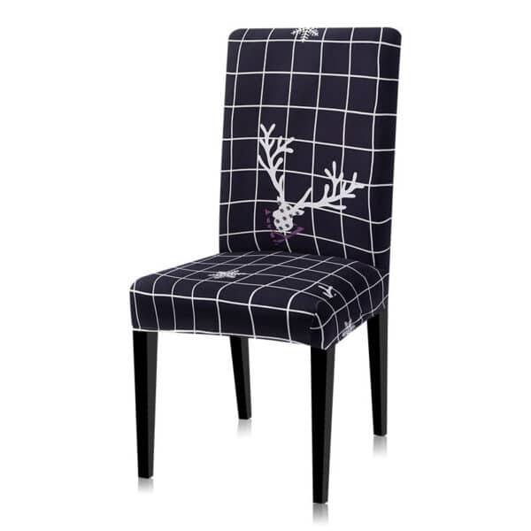 Couverture de chaise. Housse à lavage facile – Image 6