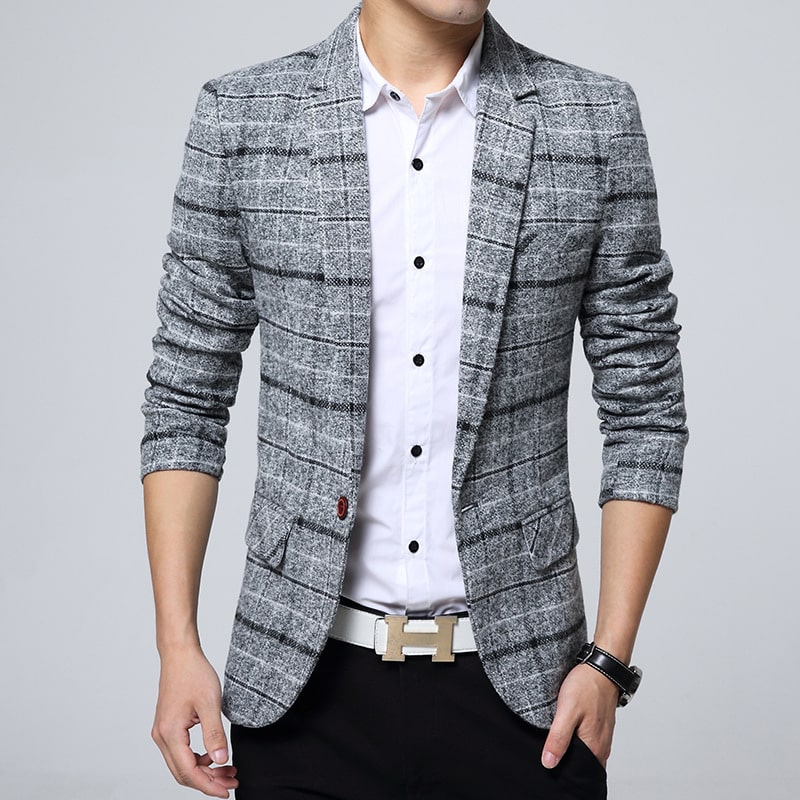 Blazer tendance décontracté pour hommes – Image 4