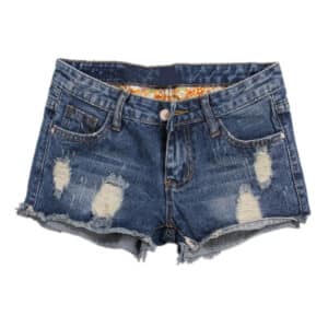 Short en denim décontracté pour femmes