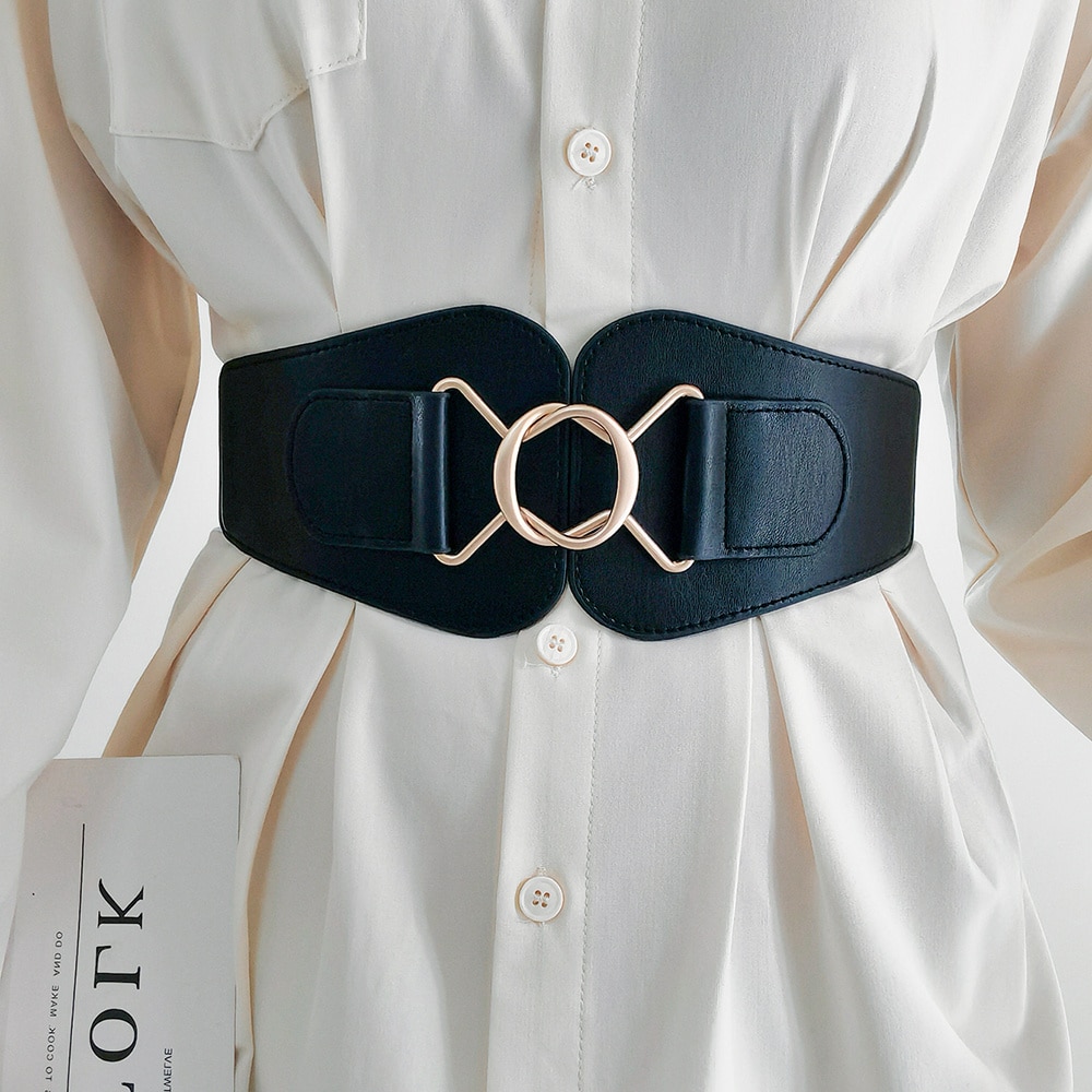 Ceinture rétro à joint géométrique pour femmes – Image 3