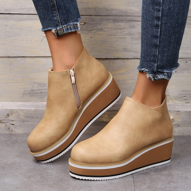Bottines de cheville à talons hauts pour femmes – Image 3
