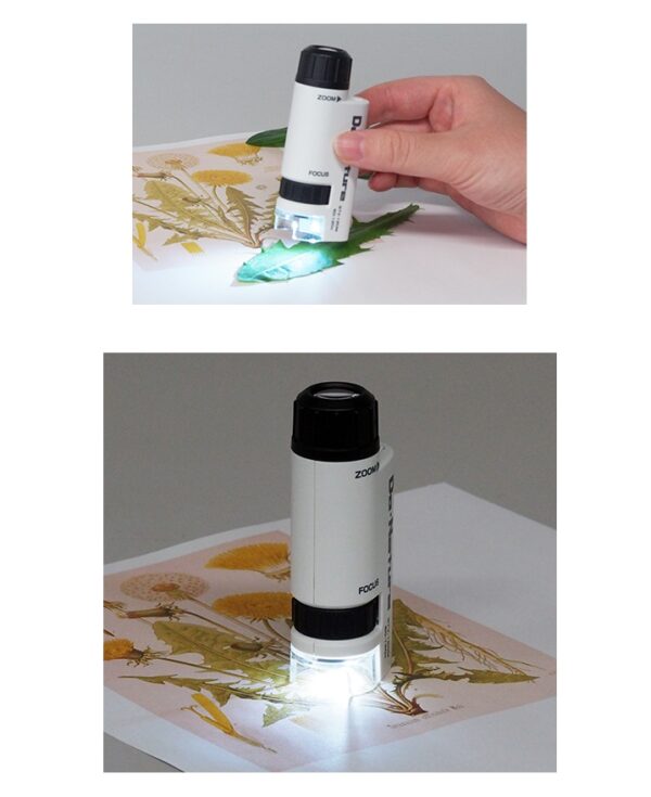 Microscope portable à LED intégré 60-120 fois STV-120M. Equipement de laboratoire – Image 4