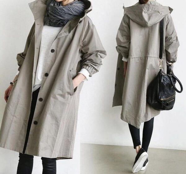 Veste chaude épaisse de style décontractée et à manches longues pour femmes