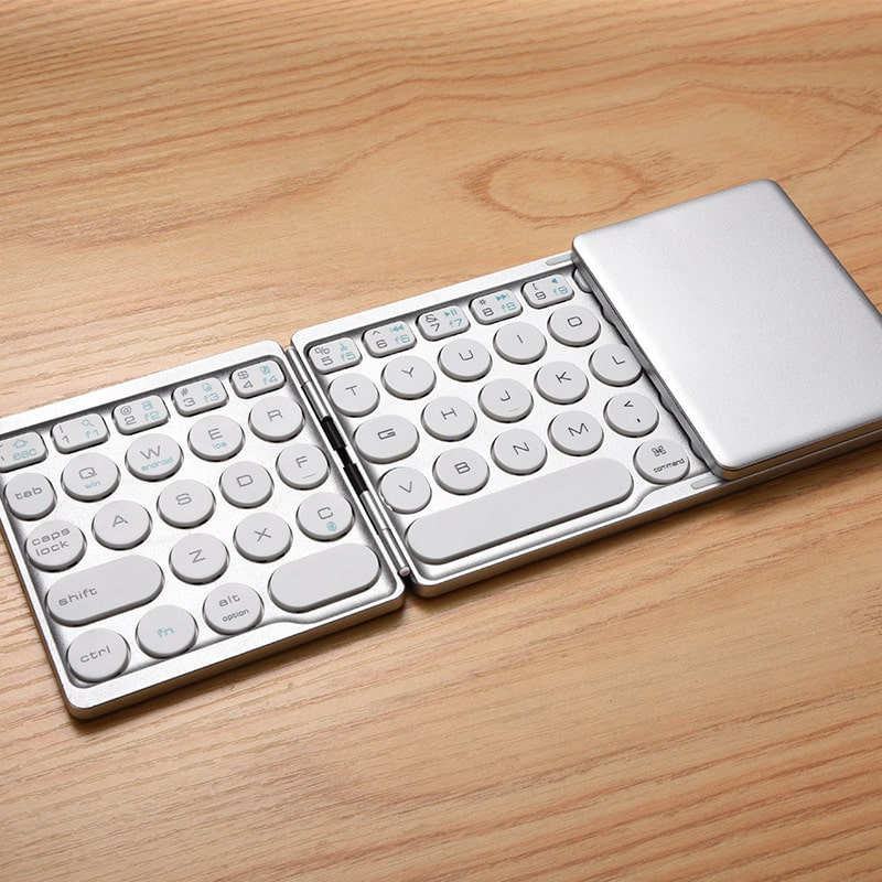 Clavier sans fil pliable d'ordinateur