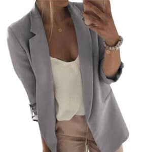 Blazer décontracté élégant de mode pour femmes