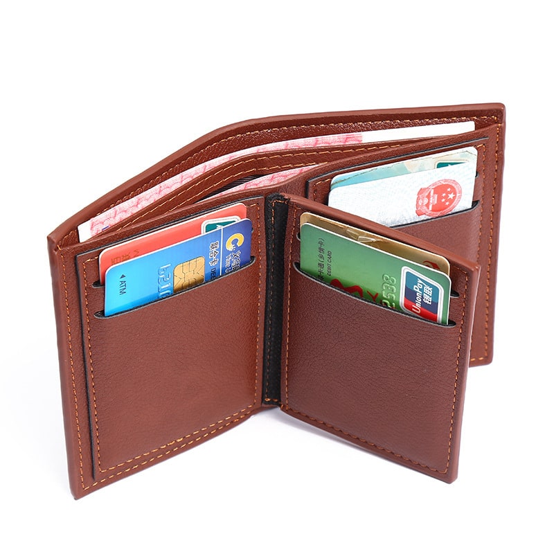 Portefeuille court en cuir pour hommes – Image 5