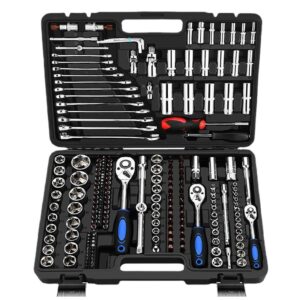 53 pièces/46 pcs/10 pcs. Outils de réparation. Clés à cliquet et à douille. Kits d'outils