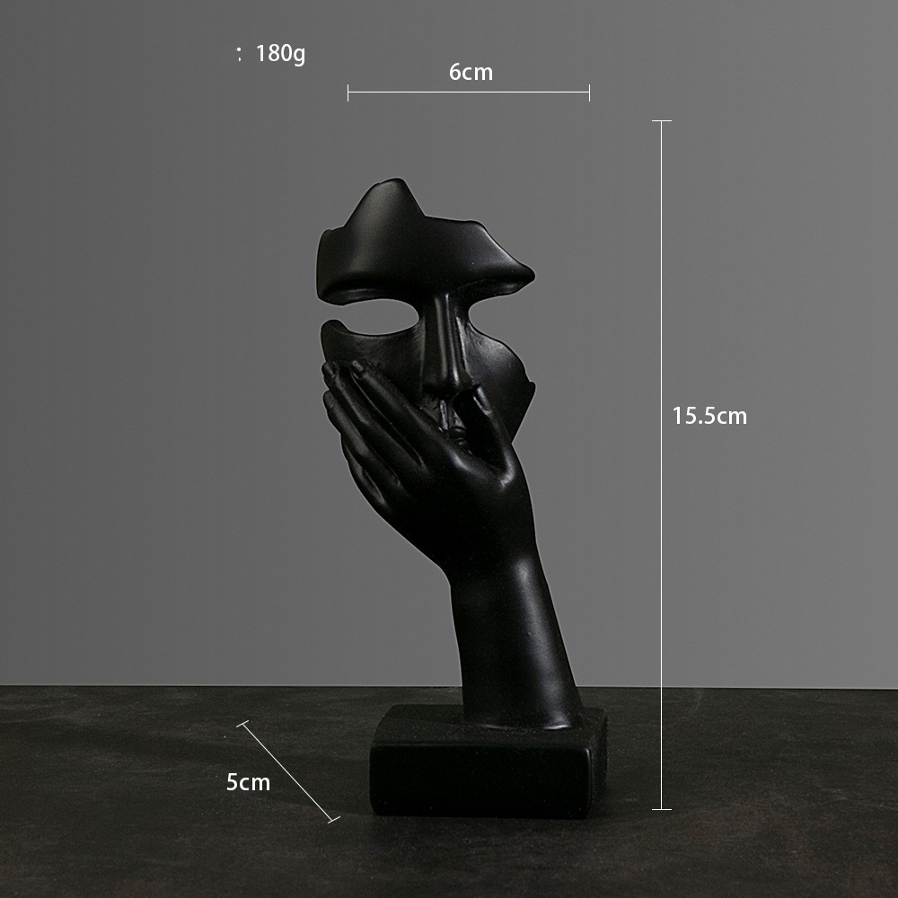 Sculpture abstraite simple de style moderne. Ornements artisanaux – Image 10