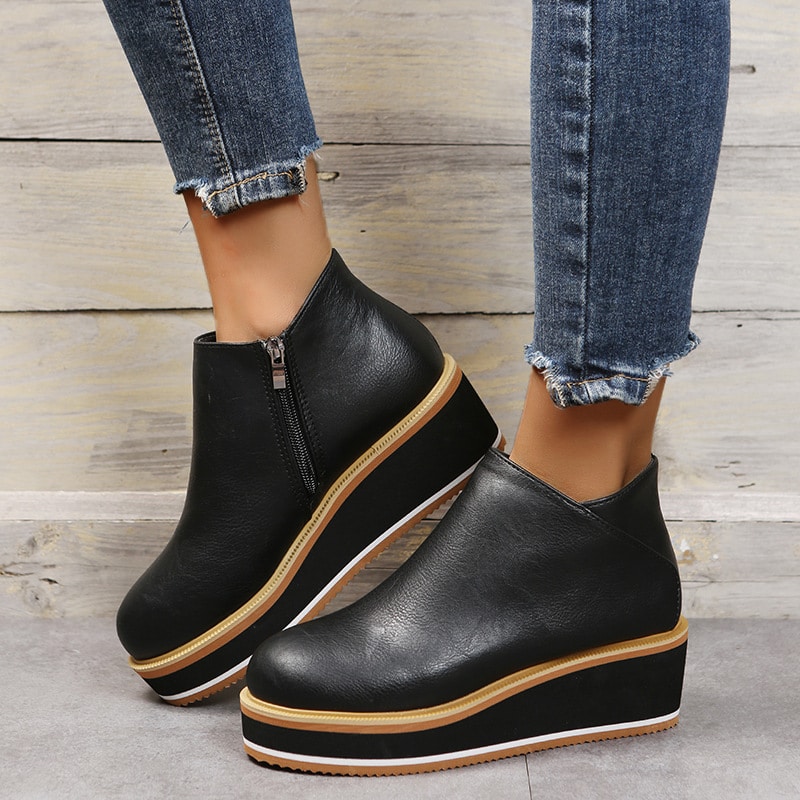 Bottines de cheville à talons hauts pour femmes – Image 5