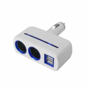 Allume-cigarette double USB pour charger le téléphone portable pour votures