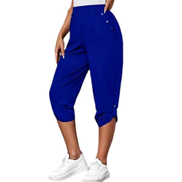 Pantalon à la mode à taille élastique pour femmes – Image 5