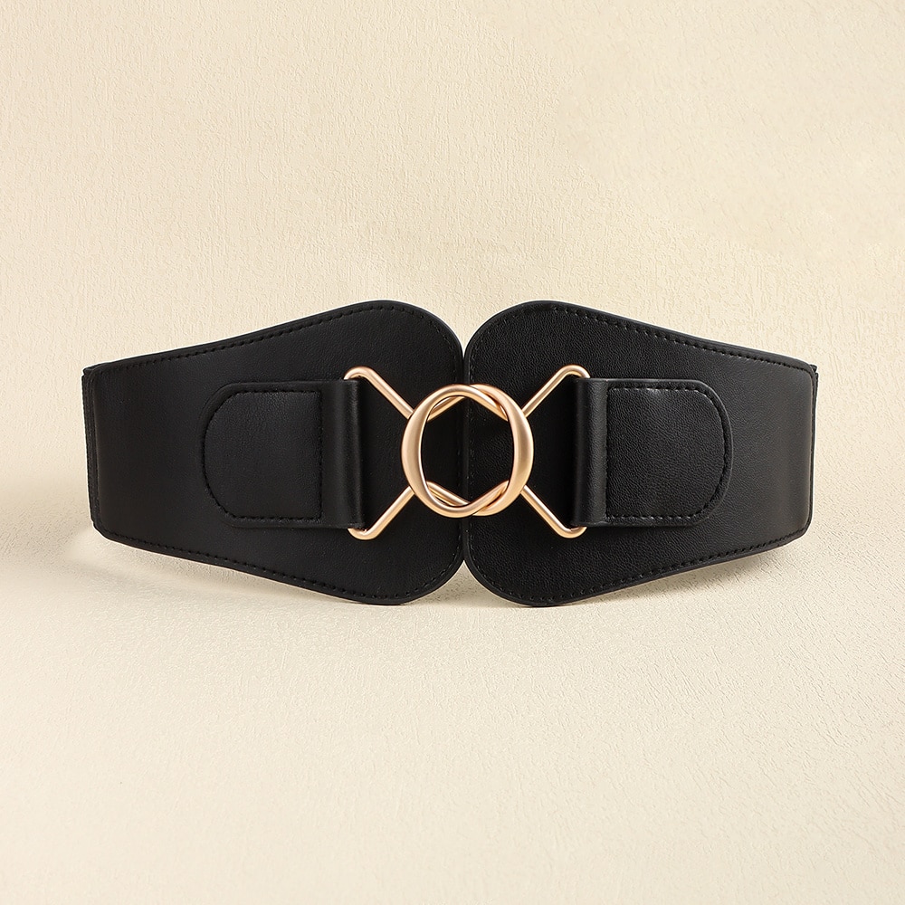 Ceinture rétro à joint géométrique pour femmes – Image 4