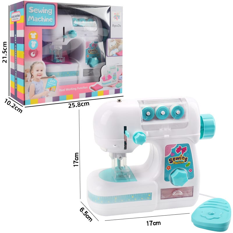 Machine à coudre électrique pour filles Petits appareils électroménagers. Jouets pour enfants – Image 2