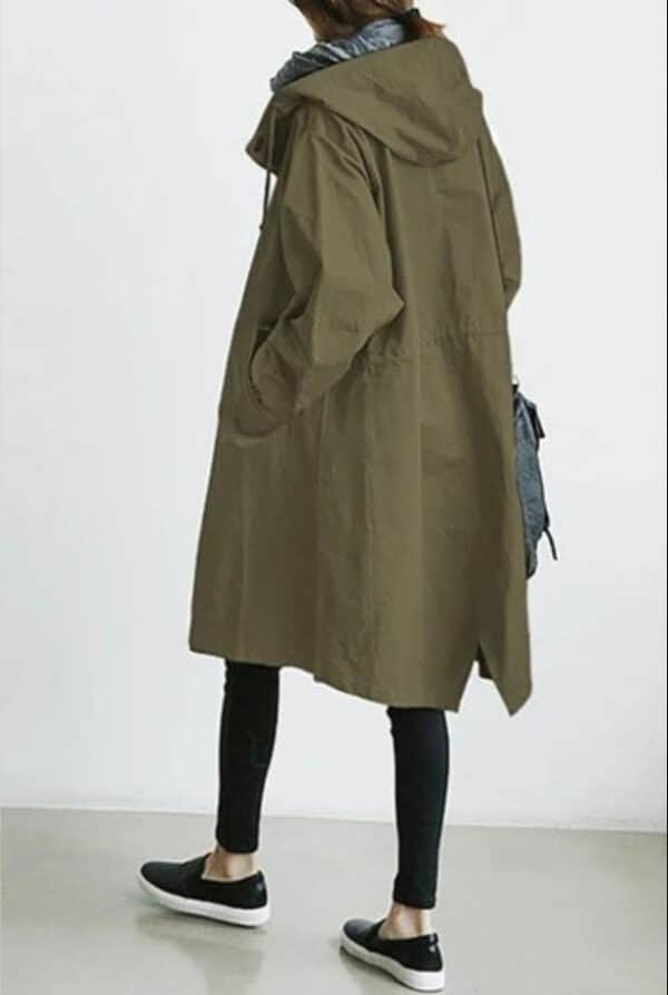 Veste chaude épaisse de style décontractée et à manches longues pour femmes – Image 5