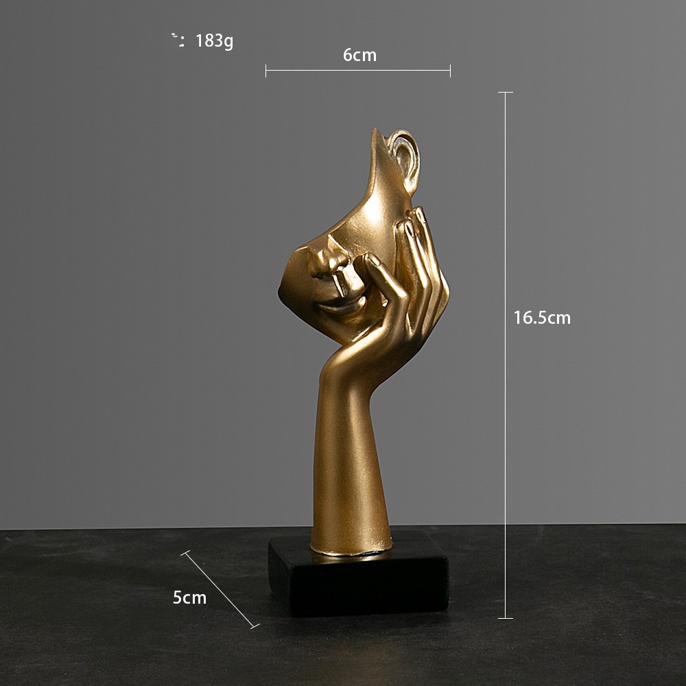 Sculpture abstraite simple de style moderne. Ornements artisanaux – Image 2