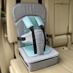 Siège de voiture portable avec ceinture de sécurité pour enfants