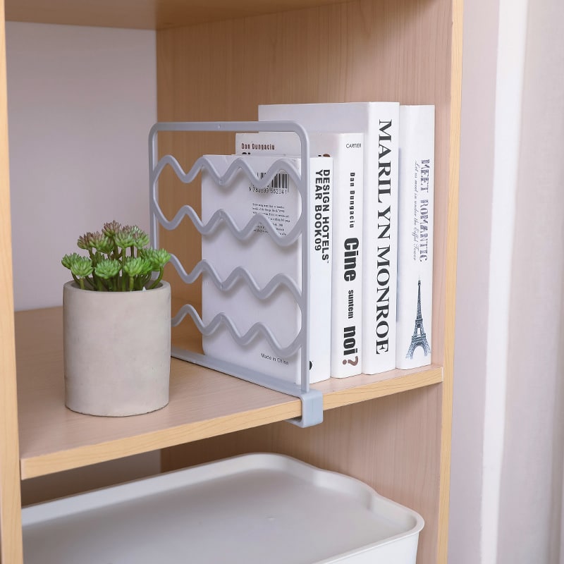 Bibliothèque créative pour livre. Séparation pour armoire – Image 4