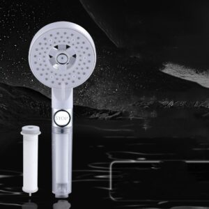 Pommeau de douche. Purification de l'eau avec filtre à cinq vitesses, douche d'arrêt d'eau sous pression
