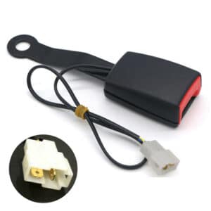 Base d’extension de boucle de ceinture de sécurité avant de voiture 22cm