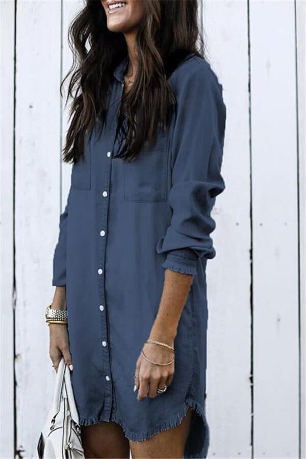 Robe en jeans tendance et à la mode pour femmes – Image 5