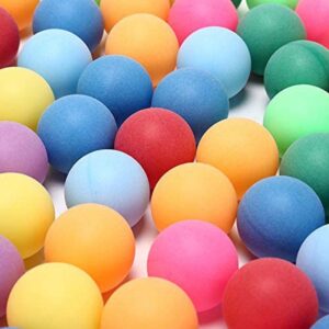 100 pièces/50pcs/30pcs. Balles de tennis de table en plastique. Balles de ping-pong colorées