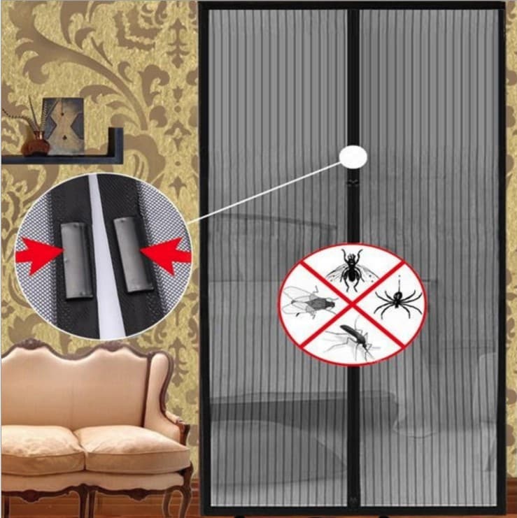 5 pièces/3pcs/1pc. Rideaux anti-moustiques