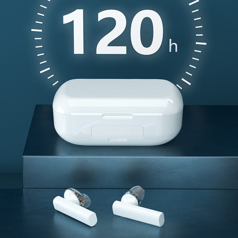 Oreillette bluetooth sans fil X5 LED tactil – Image 2