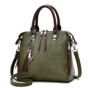 Sac à main en cuir véritable pour femmes