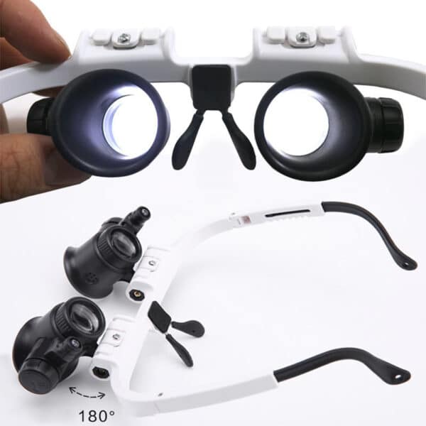Loupe de réparation d'instruments de type casque – Image 9