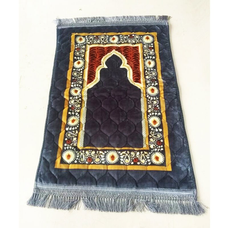 Tapis de prière islamique matelassé et souple – Image 3
