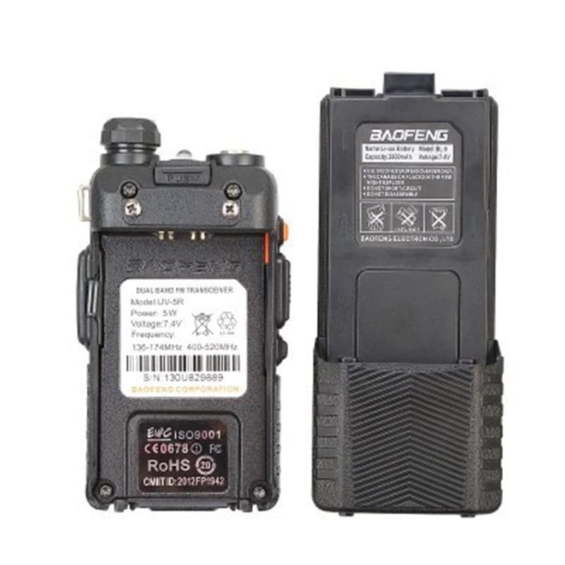 Talkie walkie sans fil pour voitures. UV5R. Poste de main à deux étages Hobstore.ch