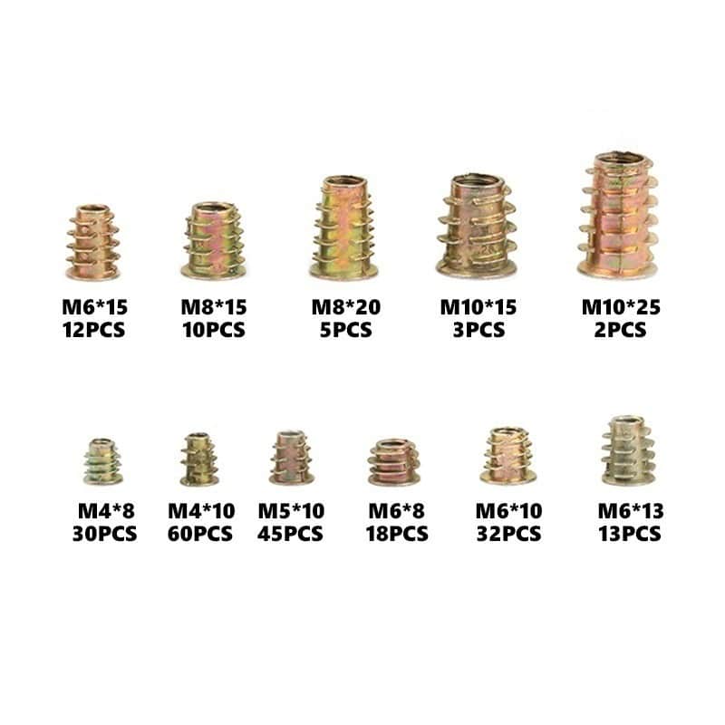 230 pièces. Vis et écrous d'insertion pour fixation des matérielles – Image 4