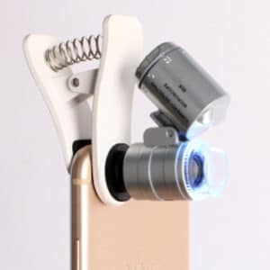 Clip universel pour microscope à tâches transfrontalières