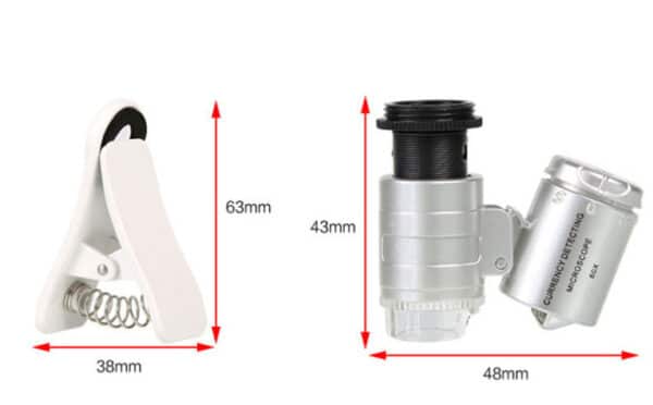 Clip universel pour microscope à tâches transfrontalières – Image 3